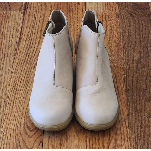 NEW SOREL Evie II Zip Winter Boots 7 Women Leather Waterproof Ankle Wedge Bootie - Picture 3 of 16